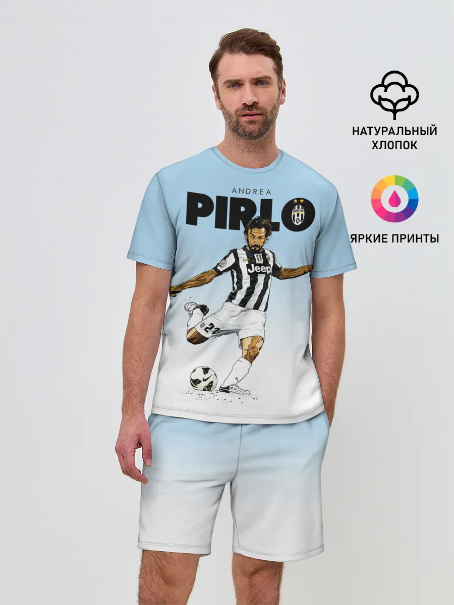 Мужской костюм с шортами / Андреа Пирло