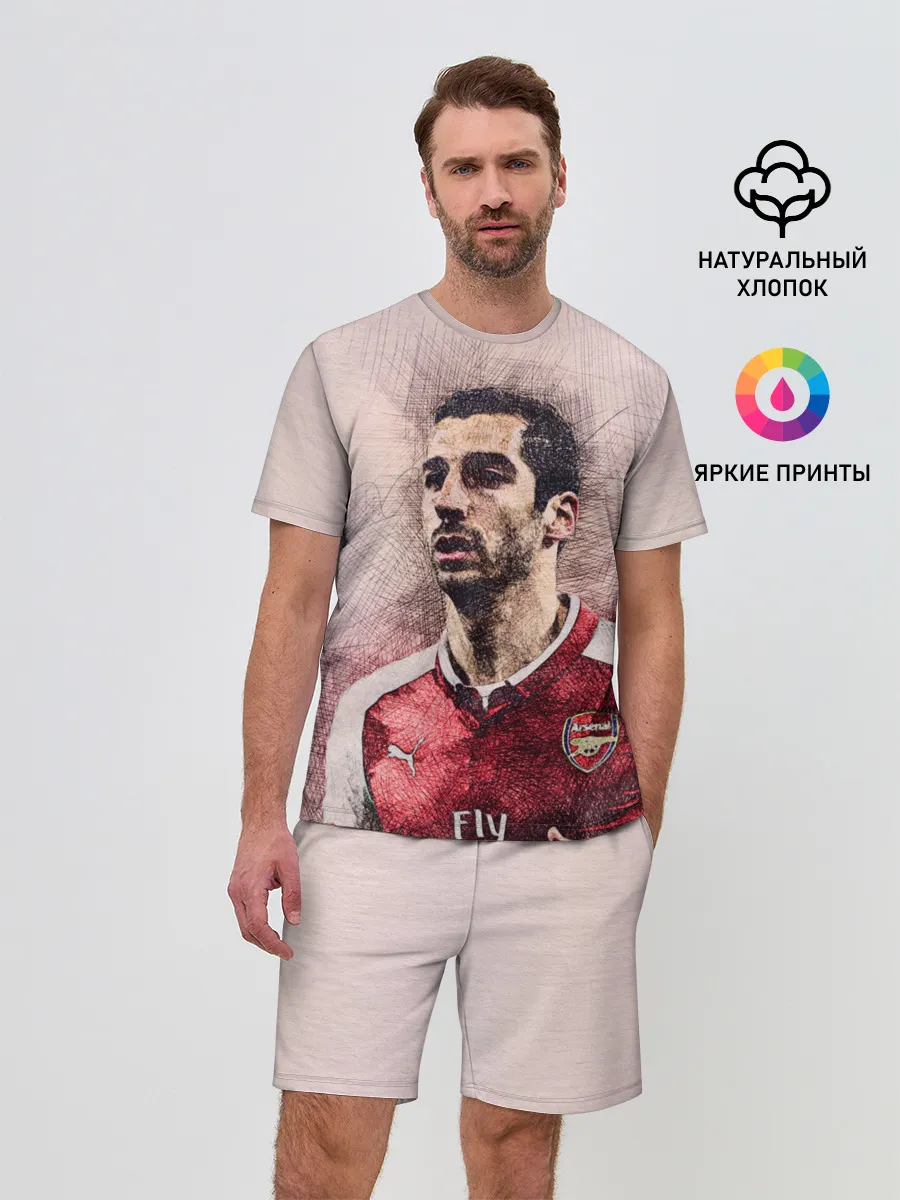 Мужской костюм с шортами / Генрих Мхитарян