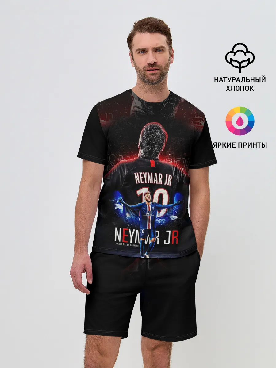 Мужской костюм с шортами / НЕЙМАР / NEYMAR / ПСЖ