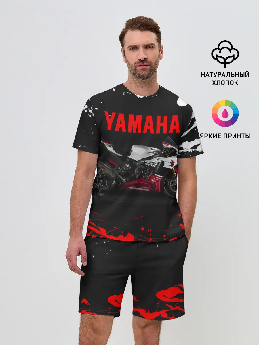 Мужской костюм с шортами / YAMAHA [004]