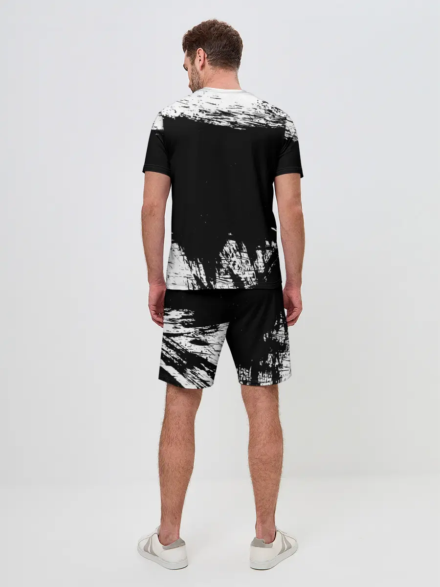 Мужской костюм с шортами / Черный Аста Чёрный клевер