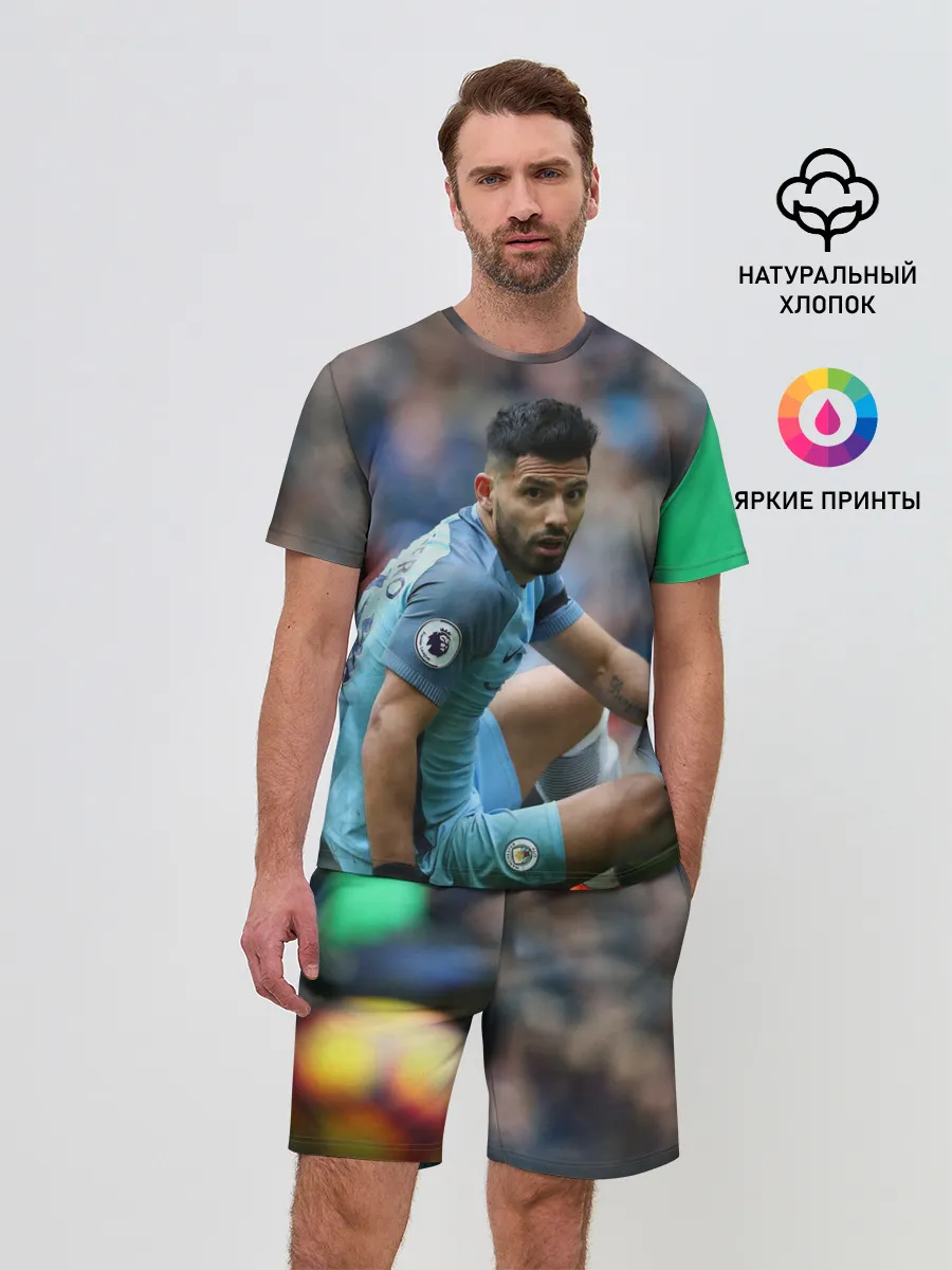 Мужской костюм с шортами / Серхио Агуэро