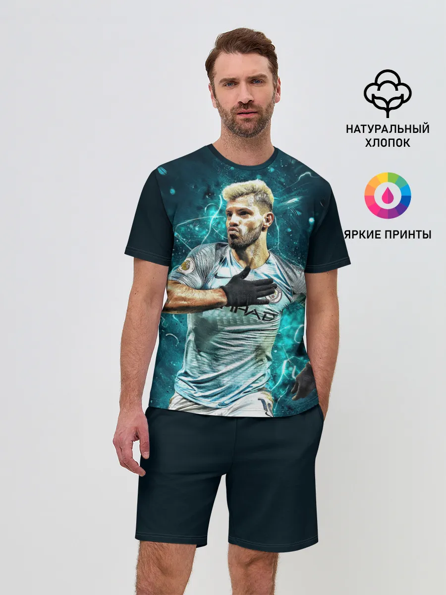 Мужской костюм с шортами / Серхио Агуэро