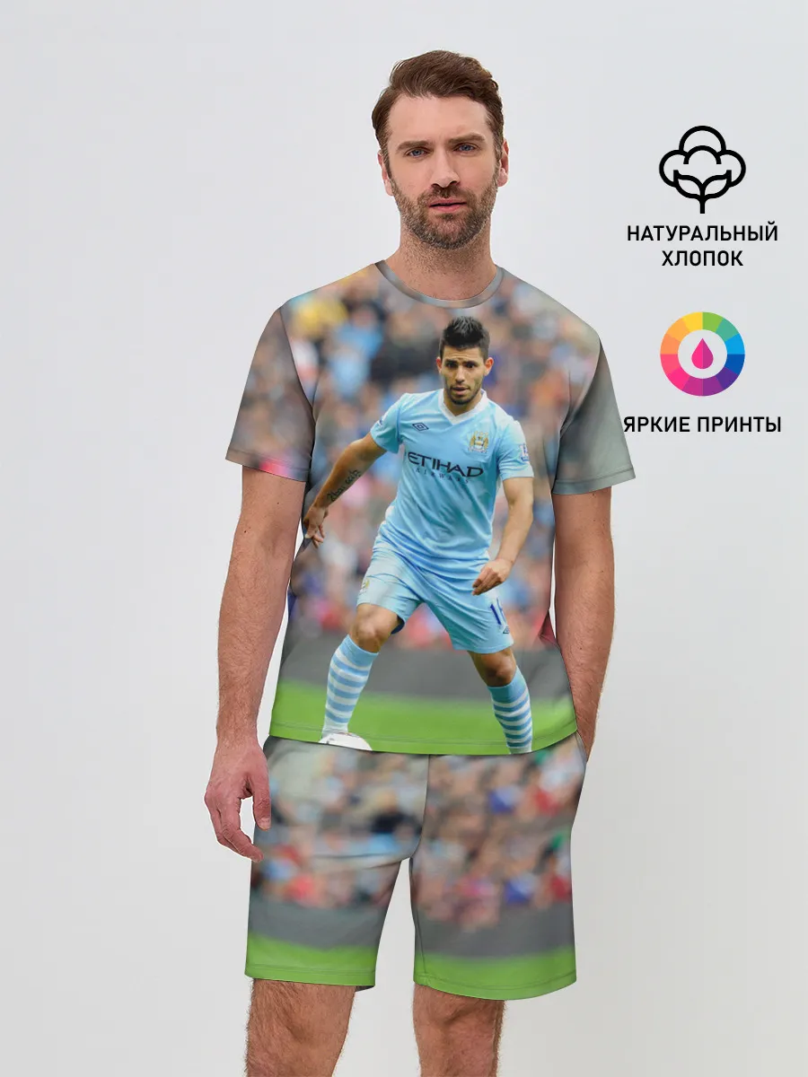 Мужской костюм с шортами / Серхио Агуэро