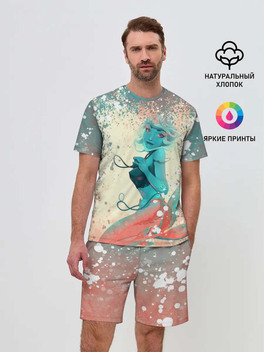 Мужской костюм с шортами / Русалочка | Mermaid