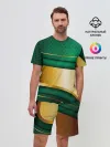Мужской костюм с шортами / GREEN GOLD 3D
