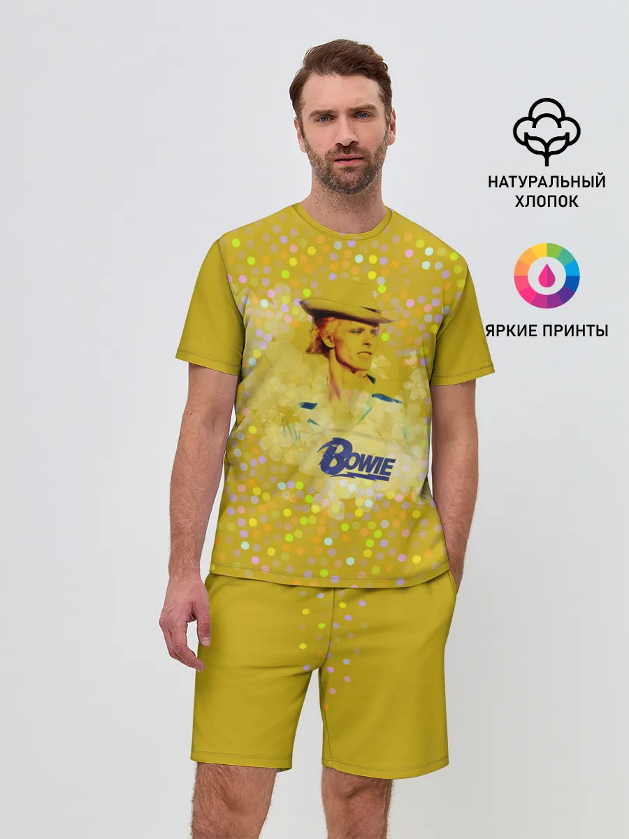 Мужской костюм с шортами / David Bowie Gold Star