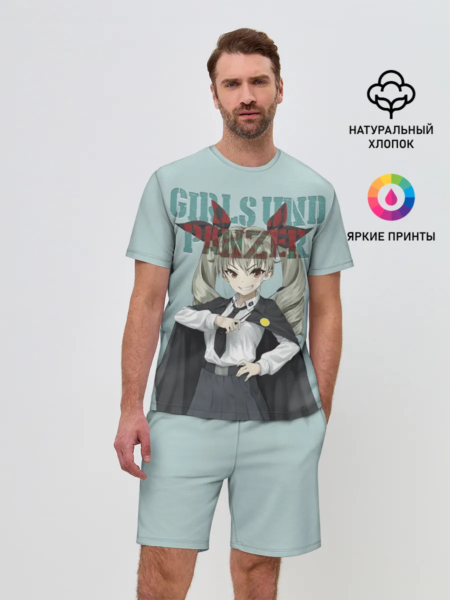 Мужской костюм с шортами / Girls und Panzer