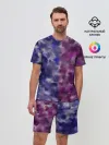 Мужской костюм с шортами / Sides Camouflage