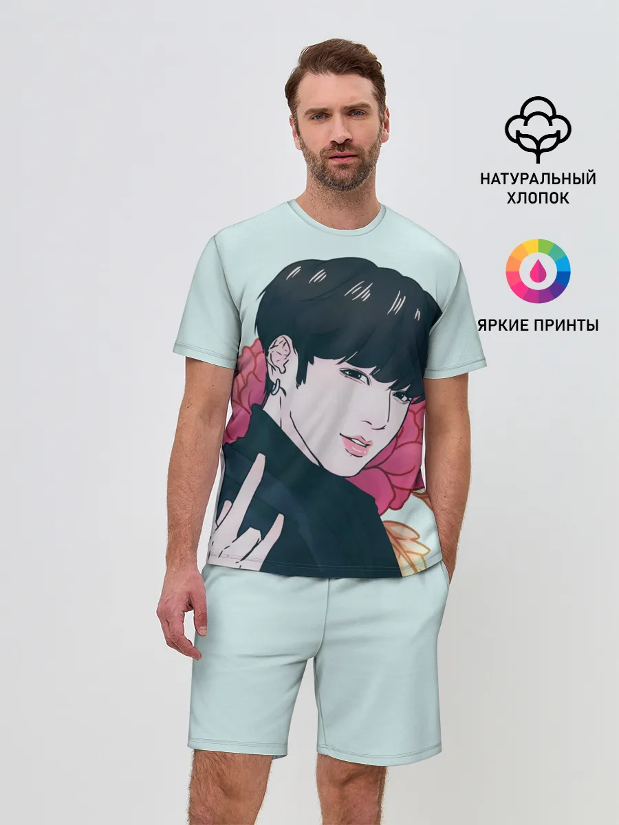 Мужской костюм с шортами / Мин Юнги