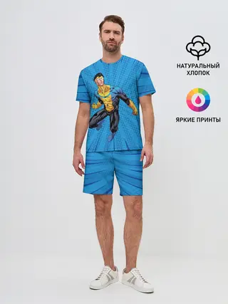 Мужской костюм с шортами / Марк Грэйсон Неуязвимый