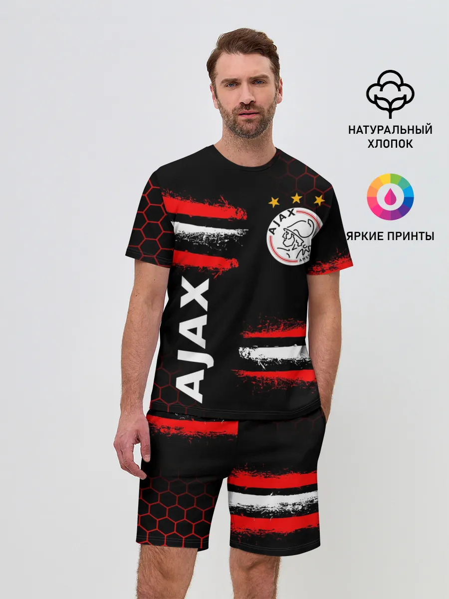 Мужской костюм с шортами / FC AJAX AMSTERDAM / ФК АЯКС