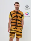 Мужской костюм с шортами / Шкура Тигра