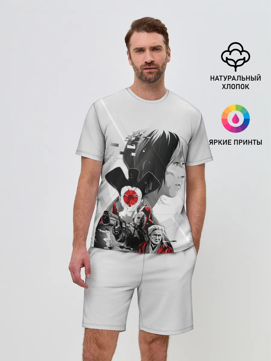 Мужской костюм с шортами / Призрак в доспехах | Фильм