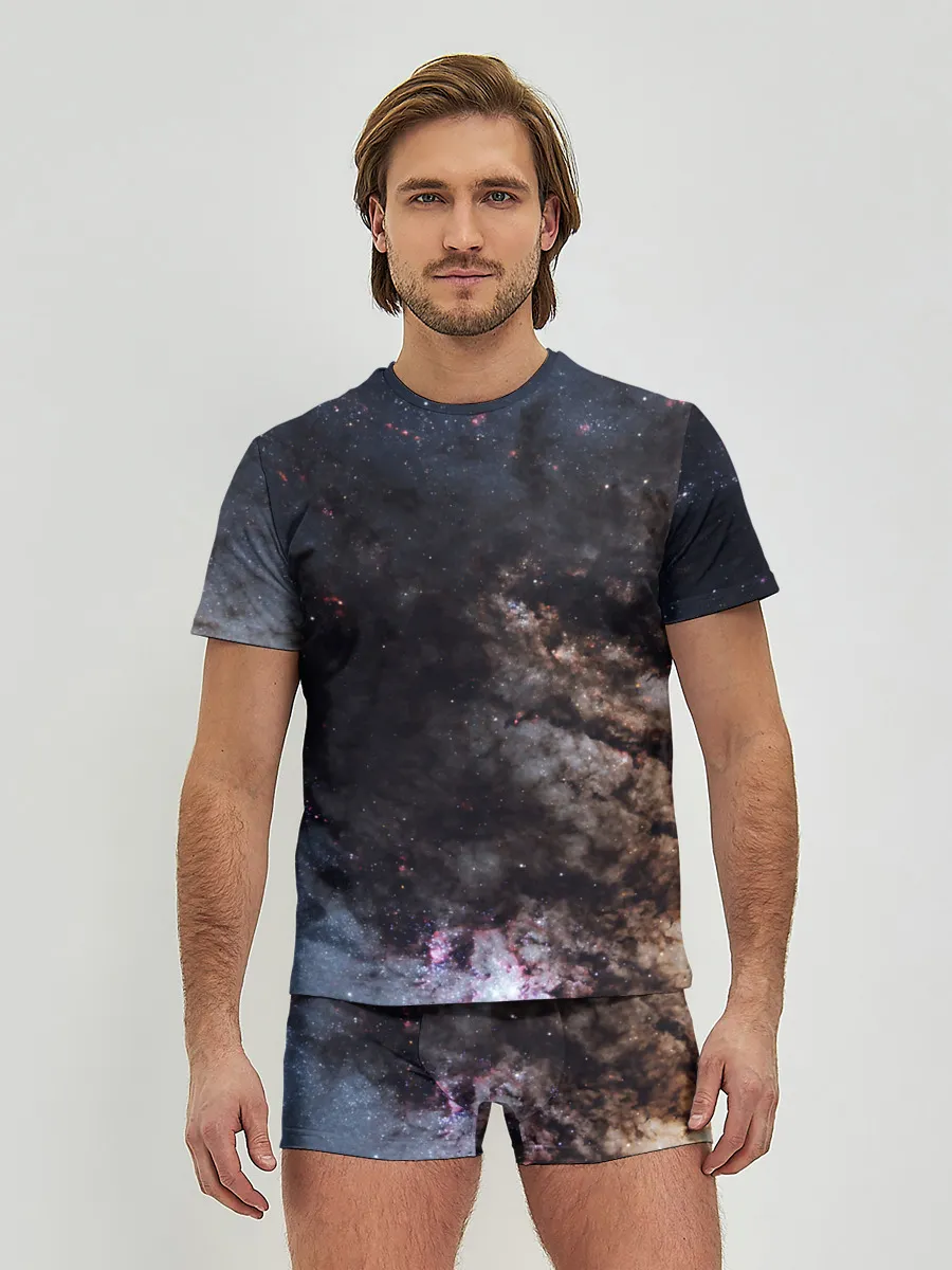 Мужские трусы с футболкой / МЛЕЧНЫЙ ПУТЬ
