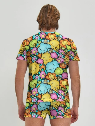 Мужские трусы с футболкой / Облачко Солнышко