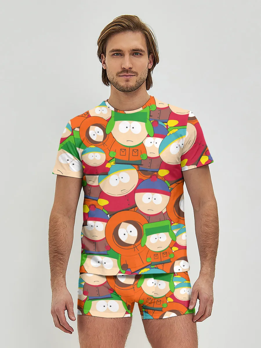 Мужские трусы с футболкой / ЮЖНЫЙ ПАРК