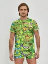 Мужские трусы с футболкой / Teenage Mutant Ninja Turtles