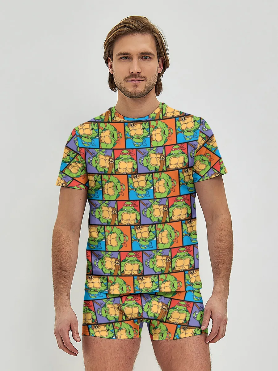 Мужские трусы с футболкой / Teenage Mutant Ninja Turtles