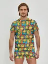 Мужские трусы с футболкой / Teenage Mutant Ninja Turtles