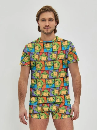 Мужские трусы с футболкой / Teenage Mutant Ninja Turtles