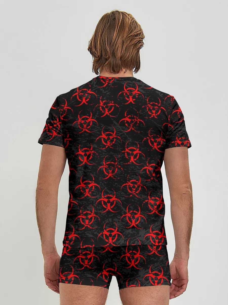 Мужские трусы с футболкой / RED BIOHAZARD