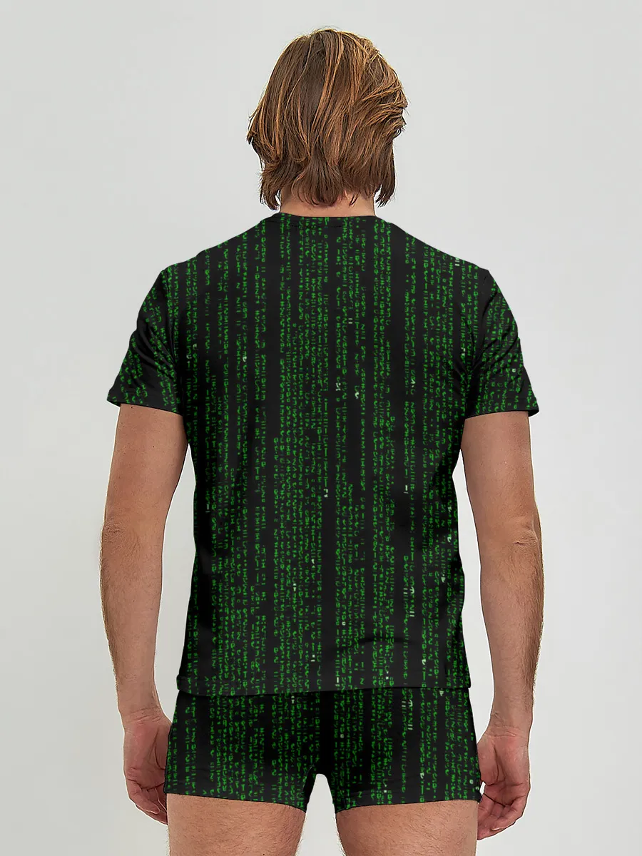 Мужские трусы с футболкой / Матрица