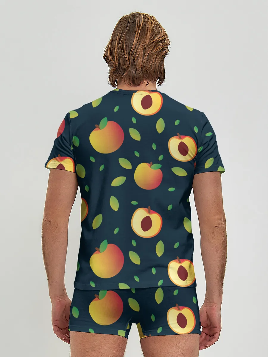 Мужские трусы с футболкой / Фруктовый арт