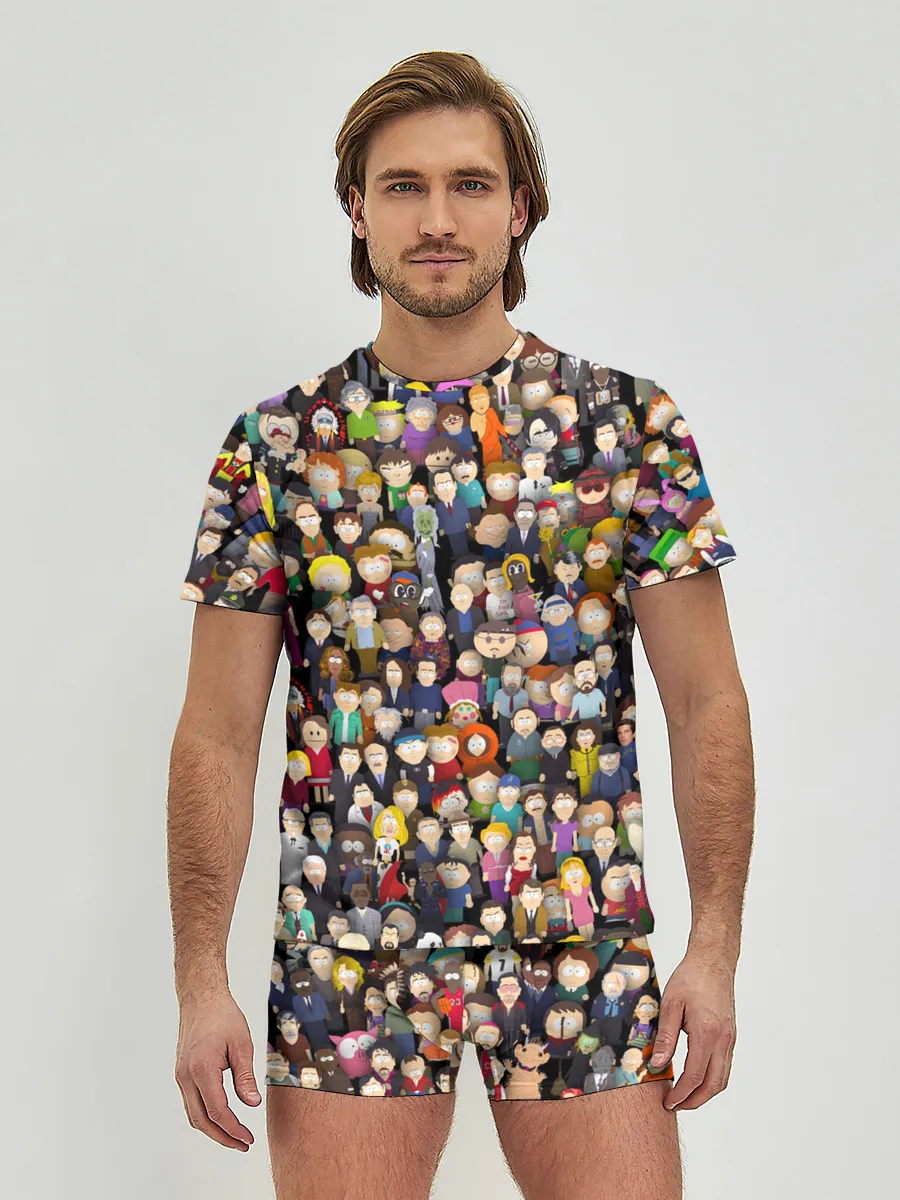 Мужские трусы с футболкой / Персонажи South Park