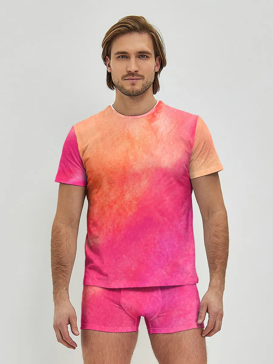 Мужские трусы с футболкой / Краски