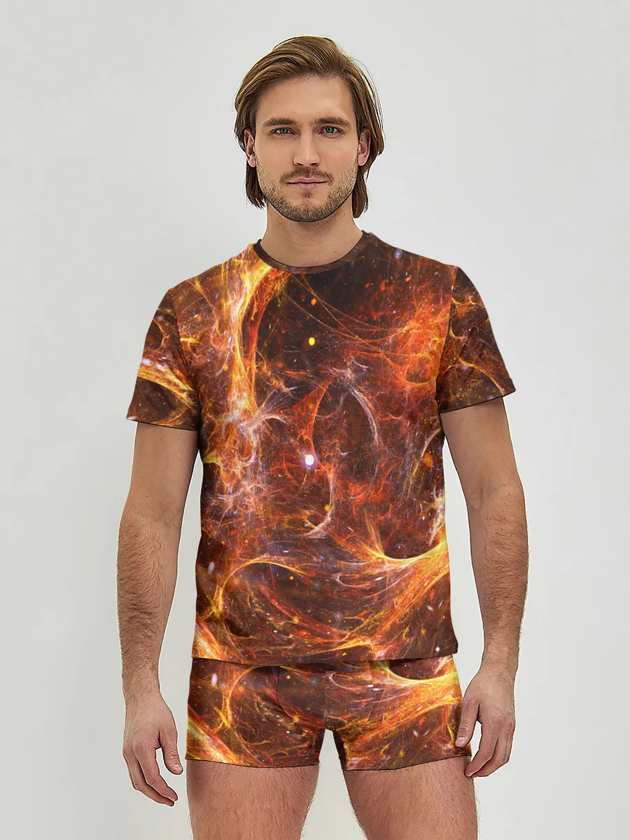 Мужские трусы с футболкой / КОСМОС