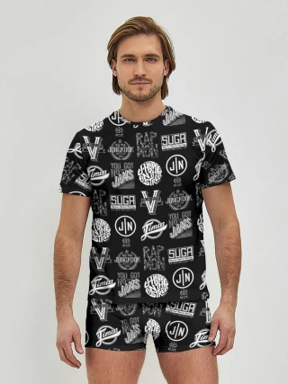 Мужские трусы с футболкой / BTS