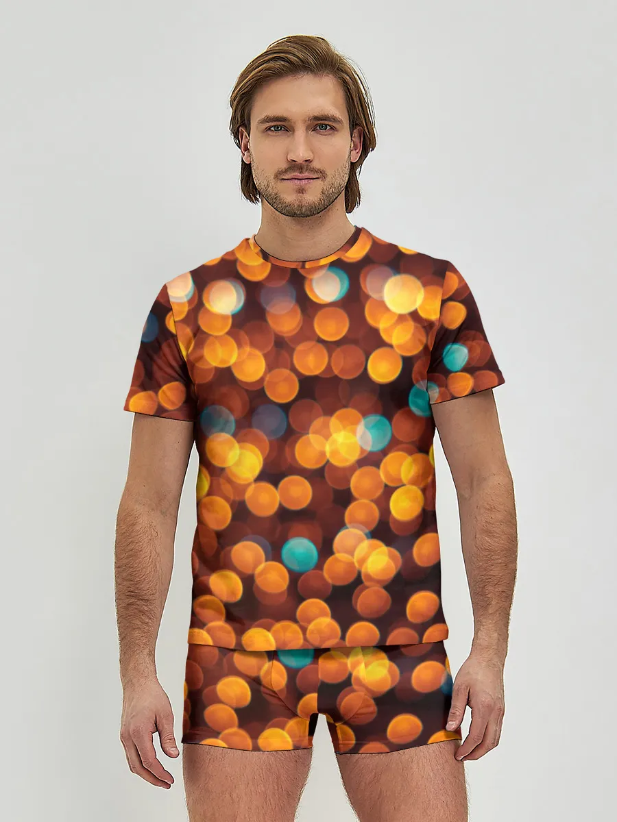 Мужские трусы с футболкой / Боке