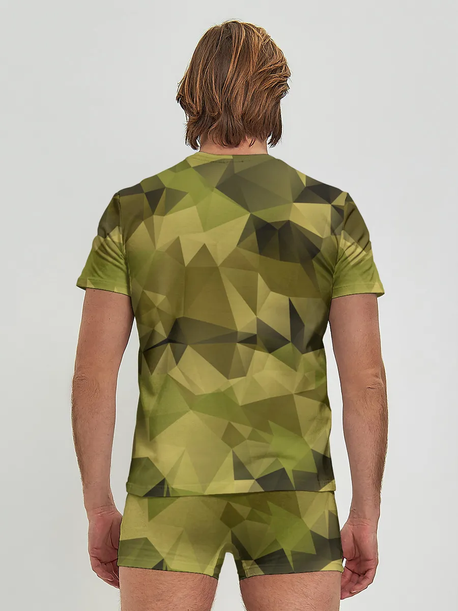 Мужские трусы с футболкой / СОВРЕМЕННЫЙ КАМУФЛЯЖ