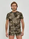 Мужские трусы с футболкой / СОВРЕМЕННЫЙ КАМУФЛЯЖ