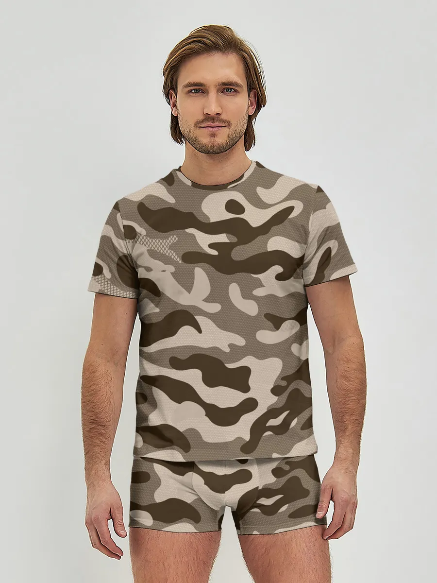 Мужские трусы с футболкой / КАМУФЛЯЖ