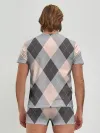 Мужские трусы с футболкой / Шотландка | Tartan