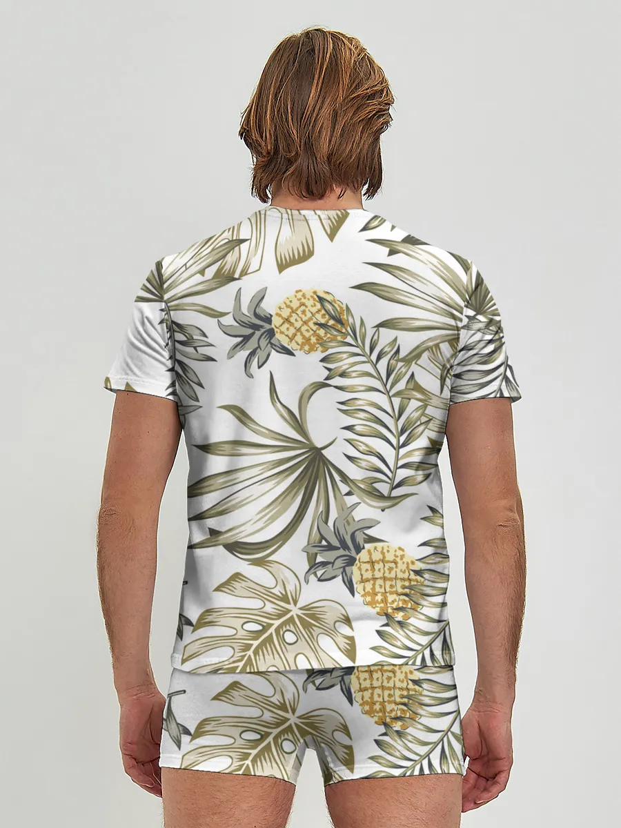 Мужские трусы с футболкой / Тропики хаки