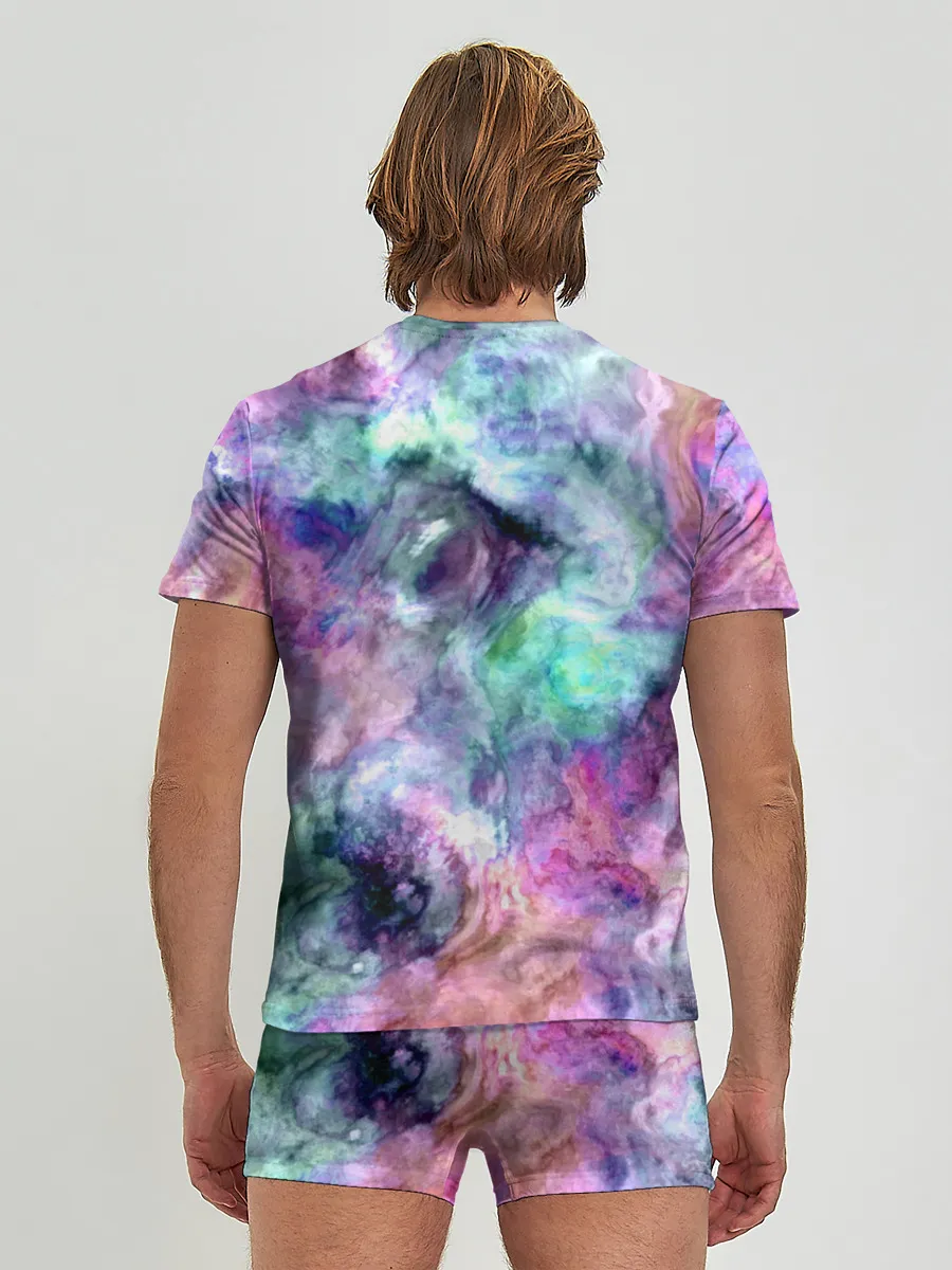 Мужские трусы с футболкой / Color splashes