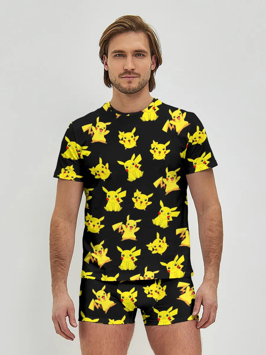 Мужские трусы с футболкой / ПИКАЧУ