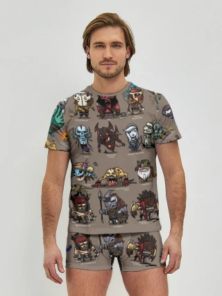 Мужские трусы с футболкой / Коры Доты 2