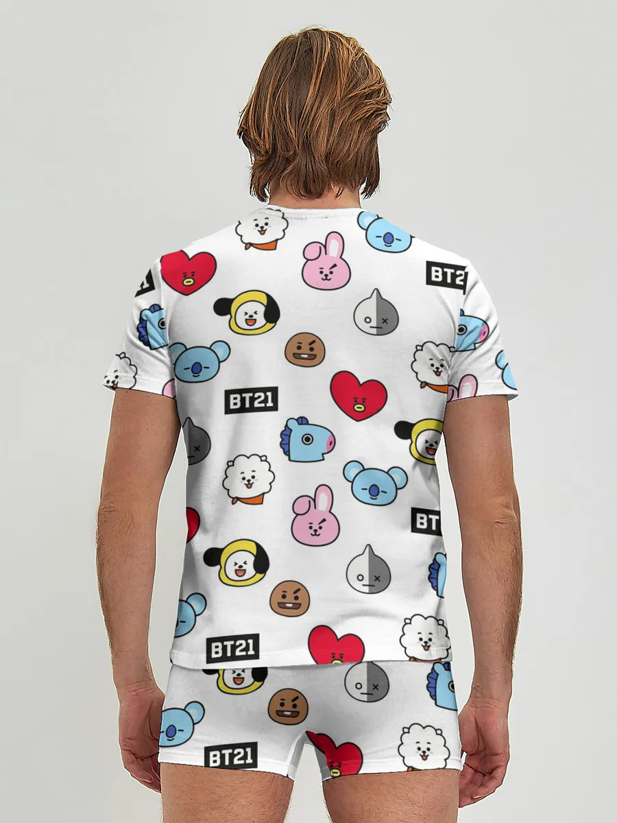 Мужские трусы с футболкой / BTS | БТС | BANGTAN BOYS | BT21