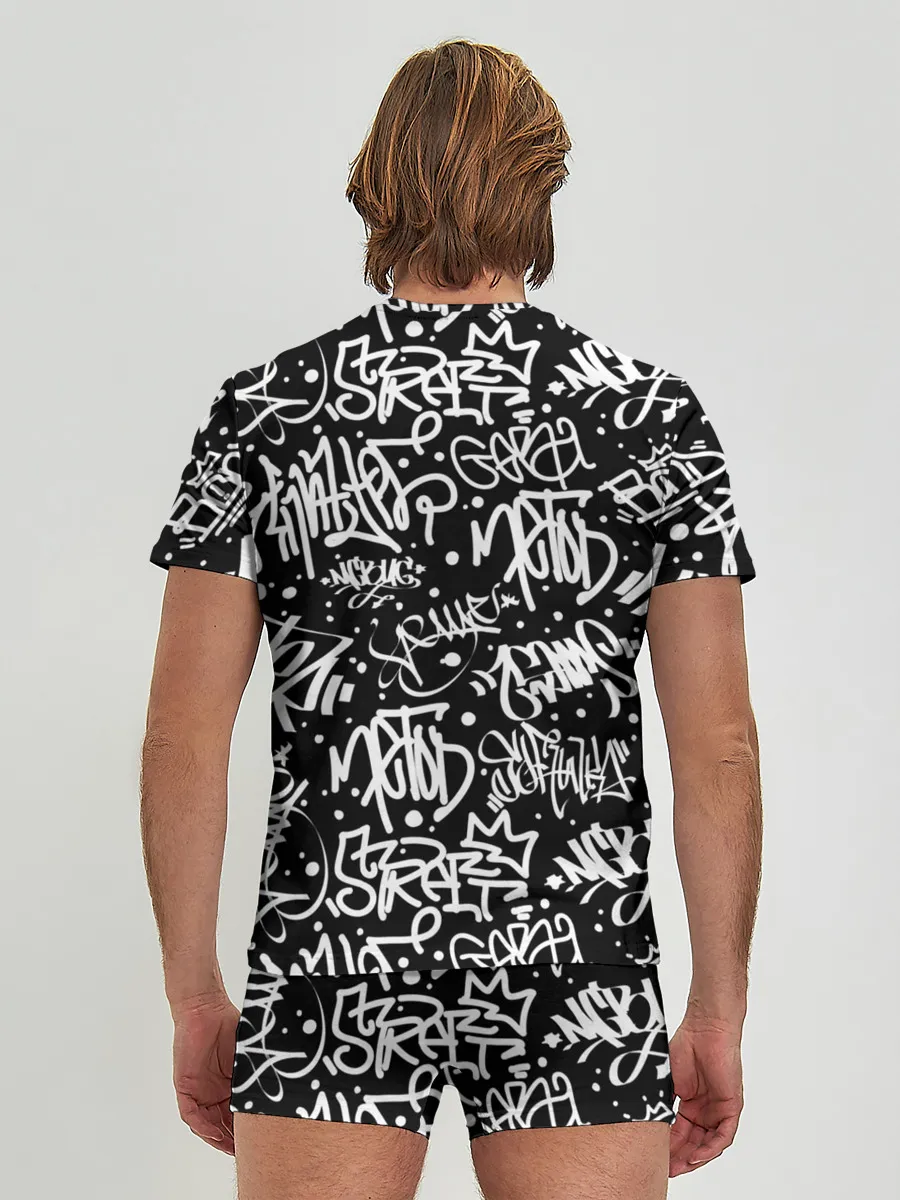 Мужские трусы с футболкой / GRAFFITI