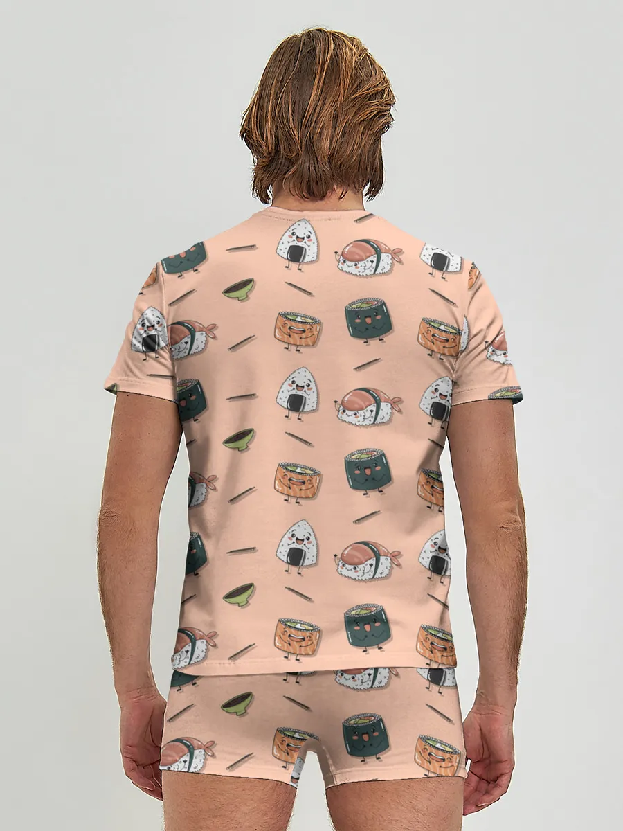 Мужские трусы с футболкой / Суши