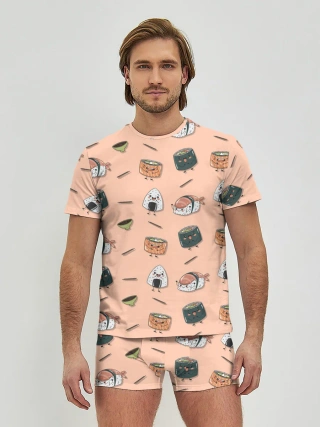 Мужские трусы с футболкой / Суши