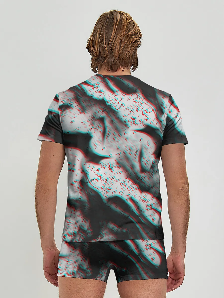 Мужские трусы с футболкой / ОГОНЬ ГЛИТЧ