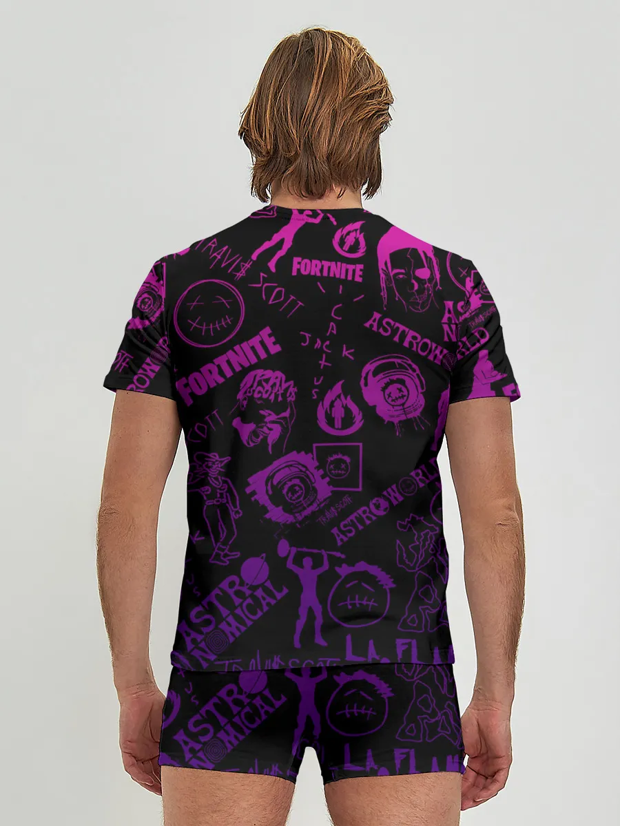 Мужские трусы с футболкой / TRAVIS SCOTT X FORTNITE.