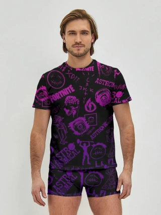 Мужские трусы с футболкой / TRAVIS SCOTT X FORTNITE.