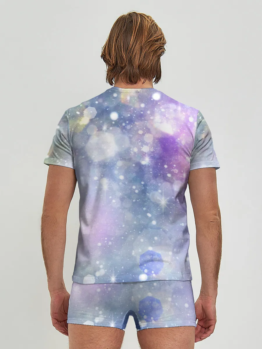 Мужские трусы с футболкой / Звездное небо