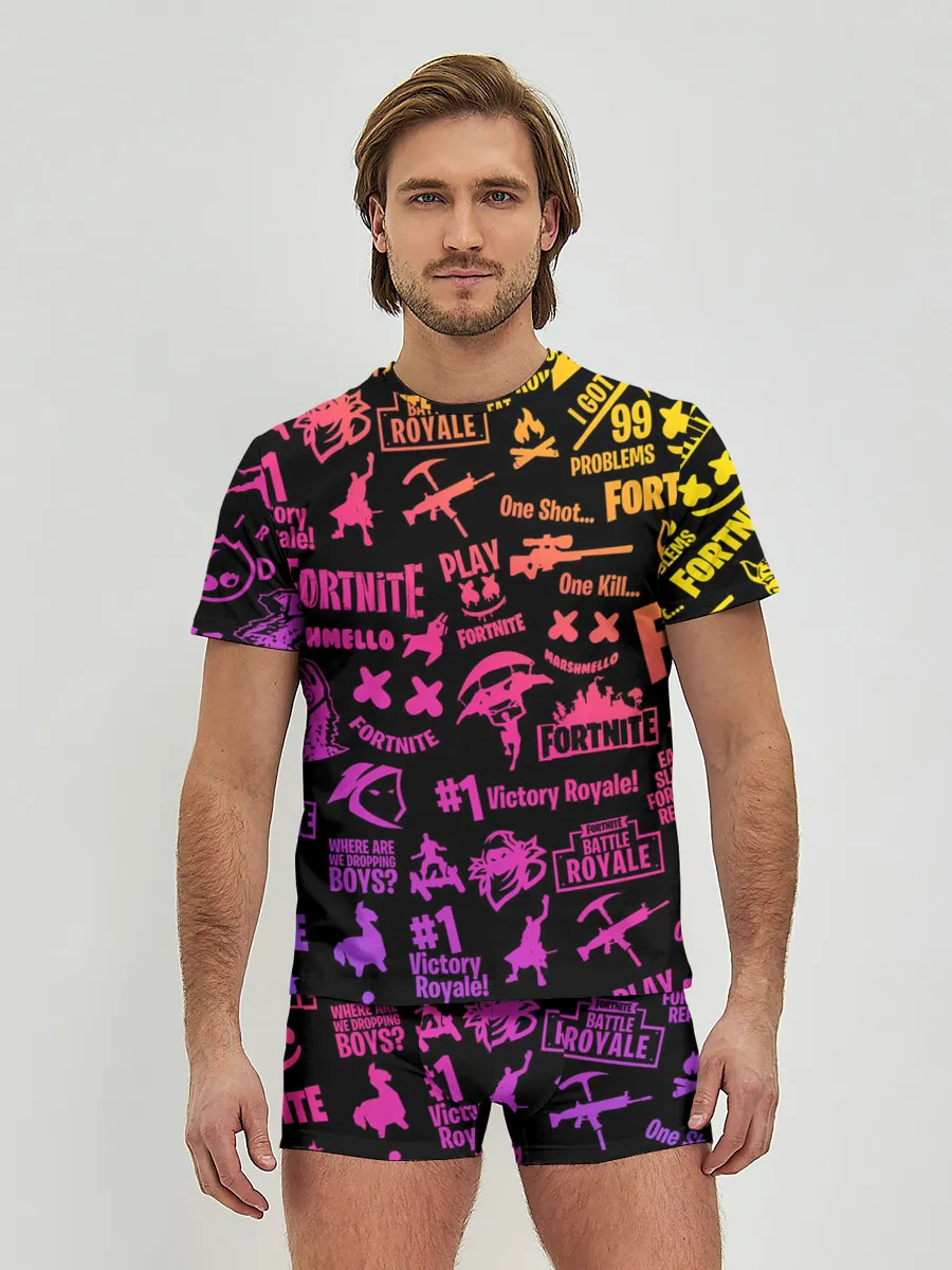 Мужские трусы с футболкой / FORTNITE PARTY EVENT / ФОРТНАЙТ